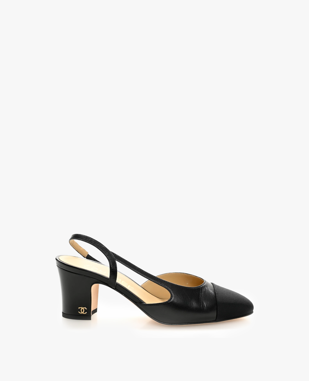 Chanel Black Slingbacks