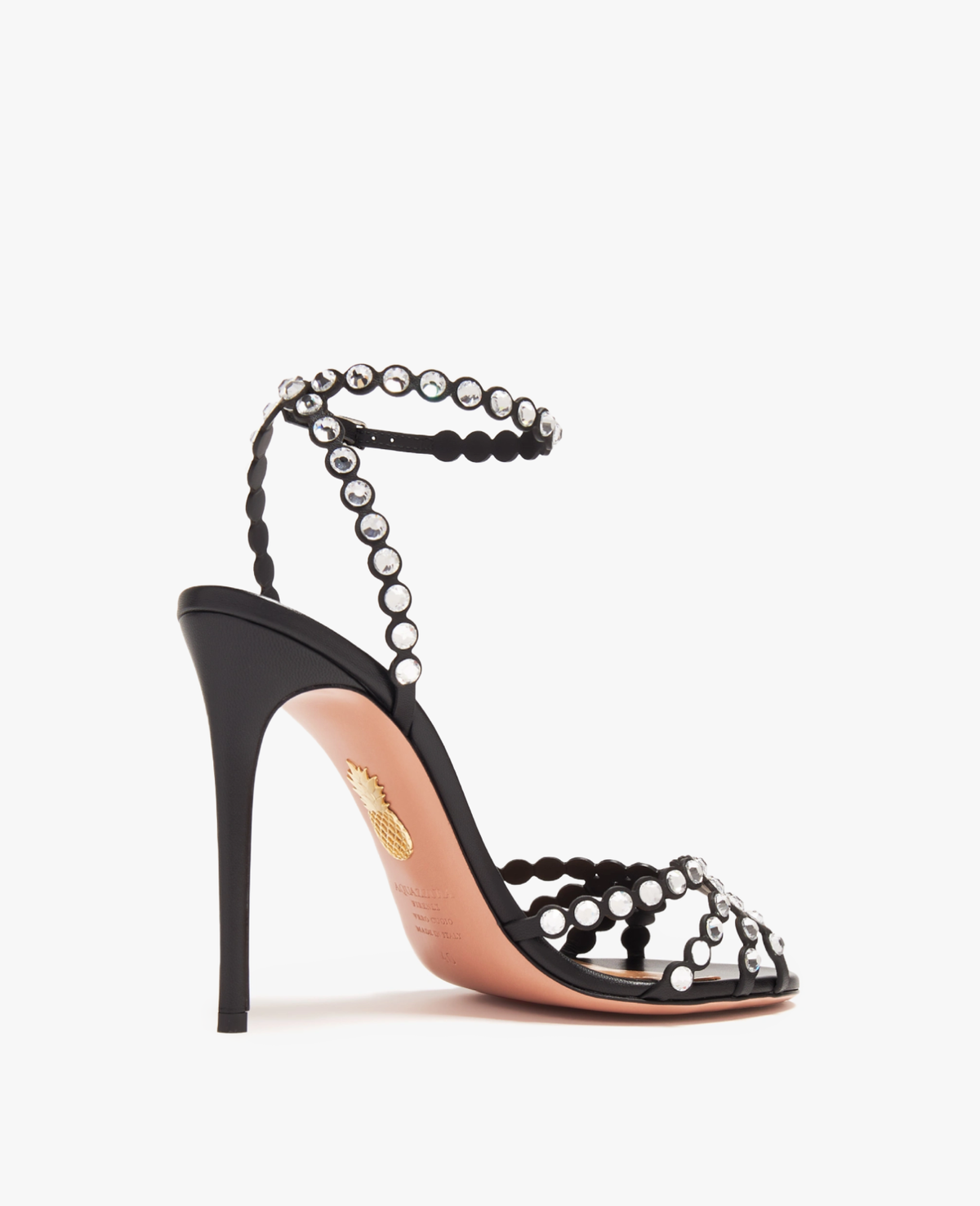 Aquazzura Tequila Sandal 105 mm Black