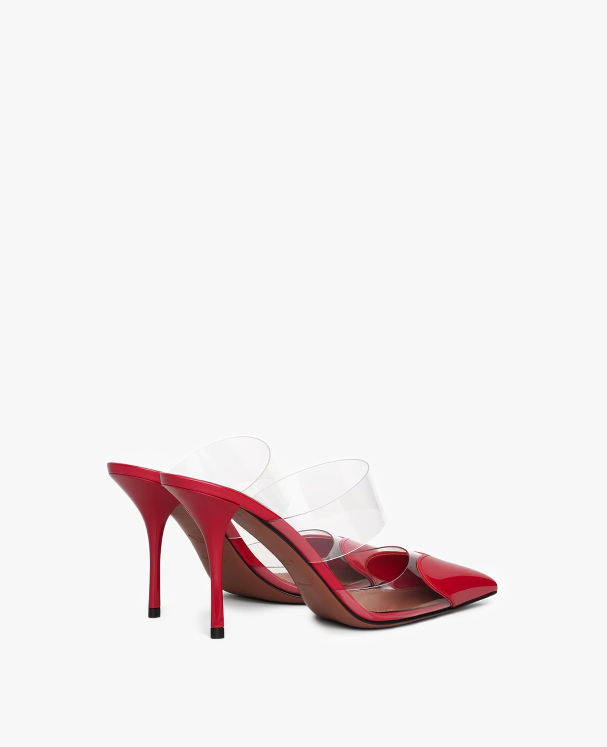 Alaïa Cœur Red Heart Mules
