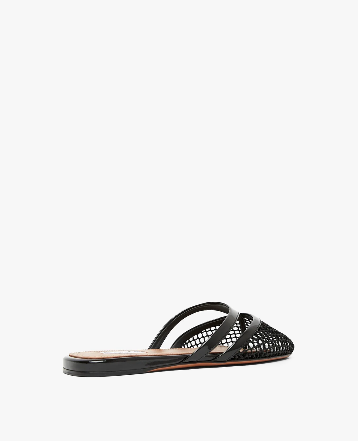 Alaïa Infradito Flat Mules Black