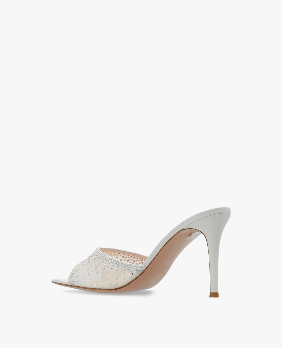 Gianvito Rossi Rania Mule 85 Off White