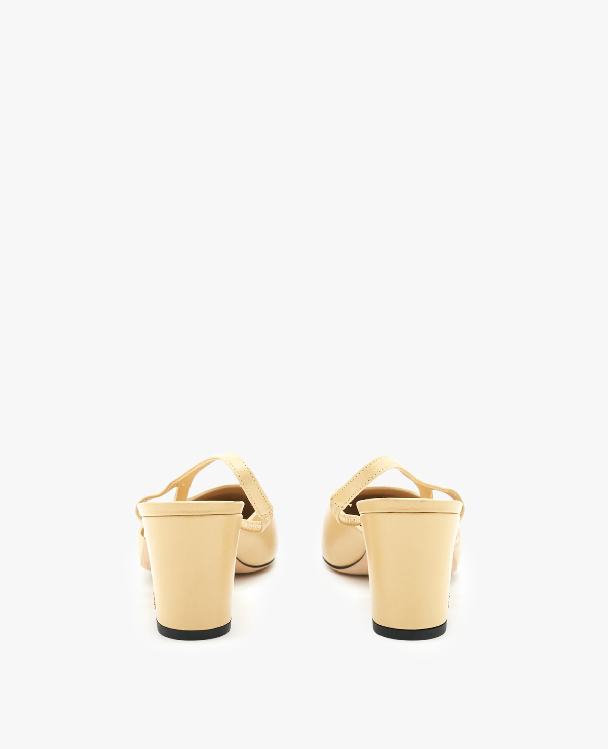 Chanel Beige & Black Slingbacks