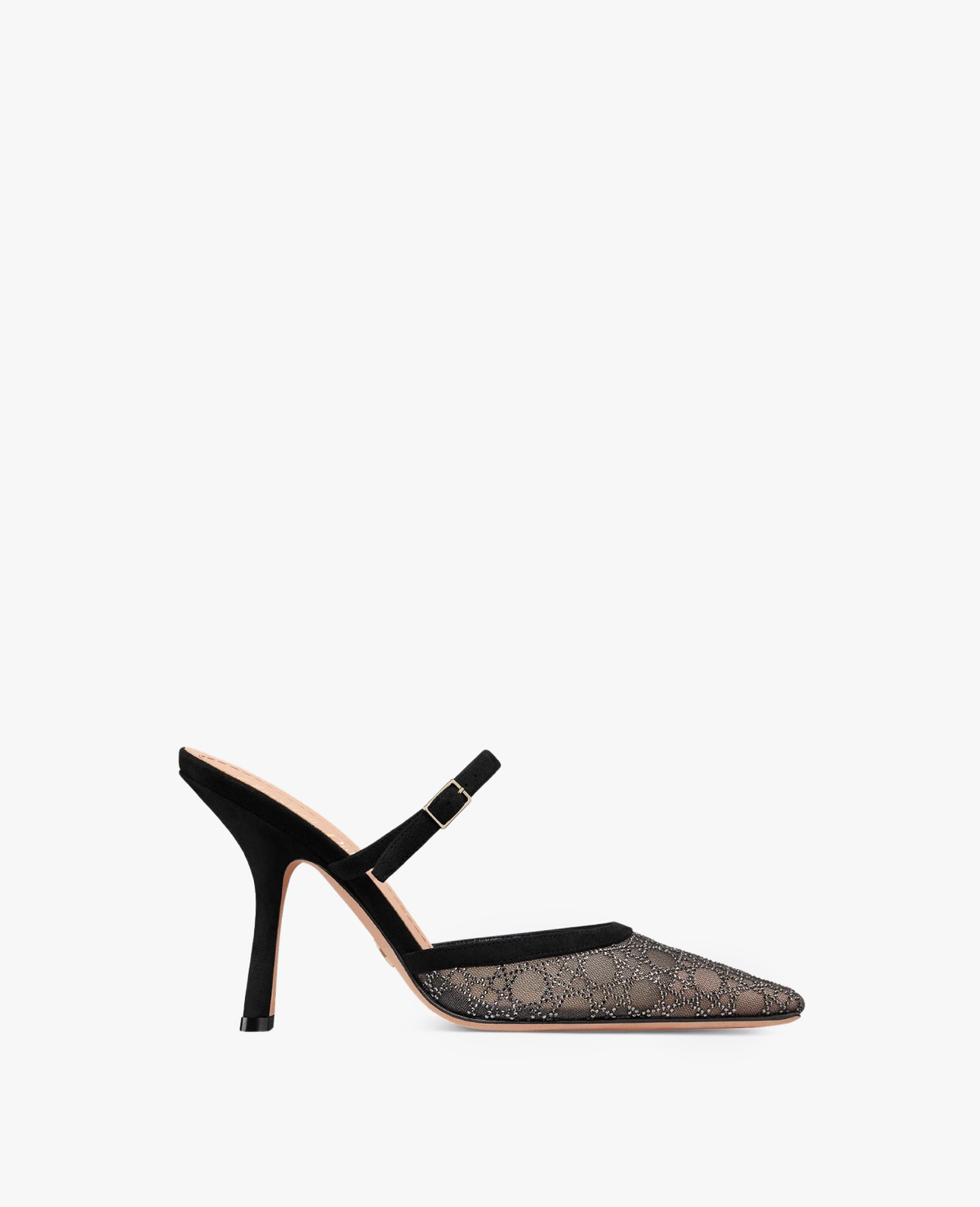 Dior Capture Heeled Mule Black