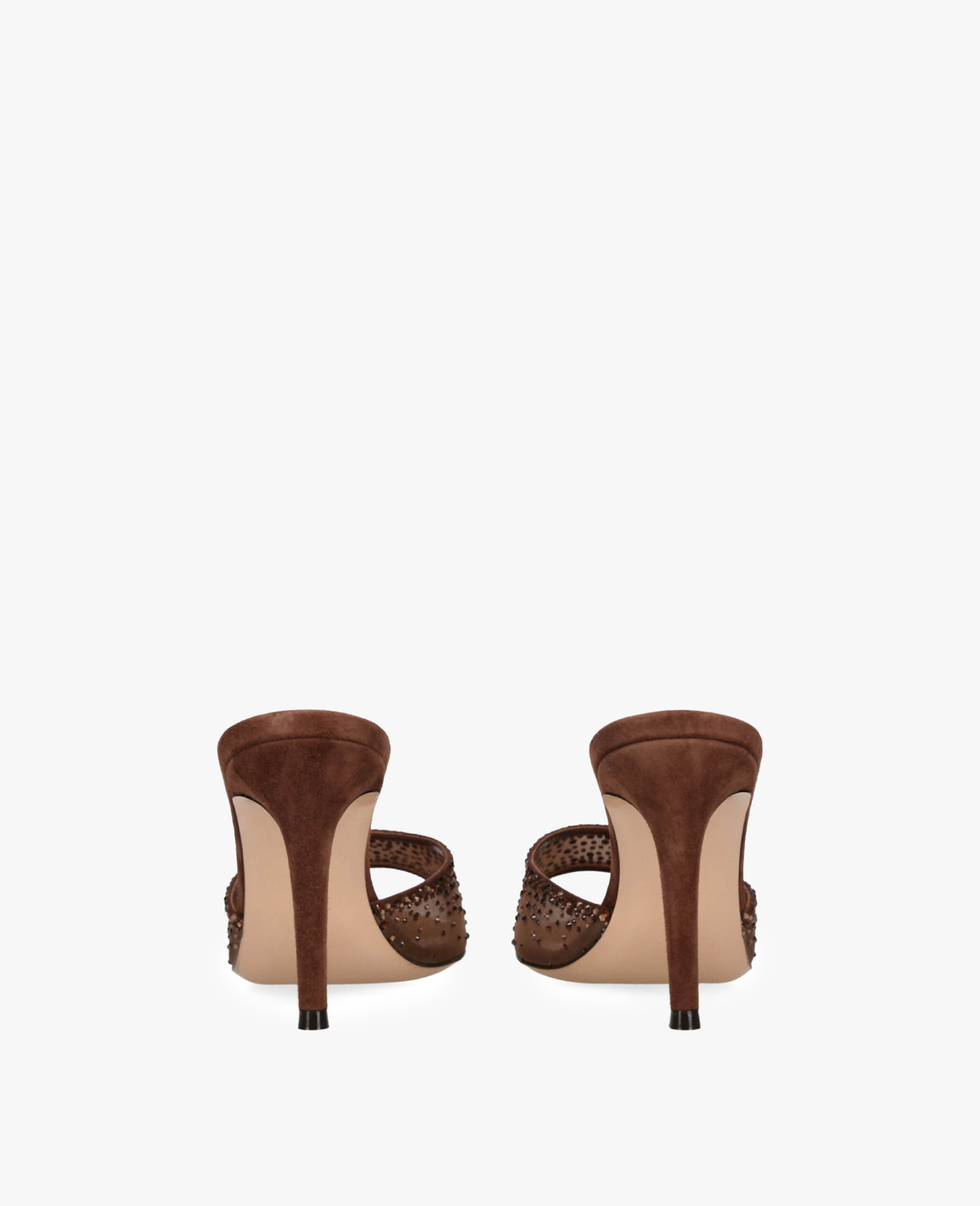 Gianvito Rossi Rania Mule 85 Brown