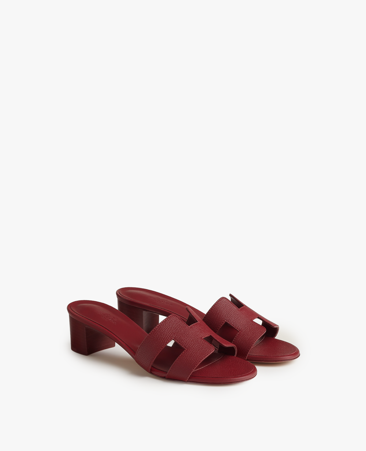 Hermes Oasis Sandal 50 mm Rouge H