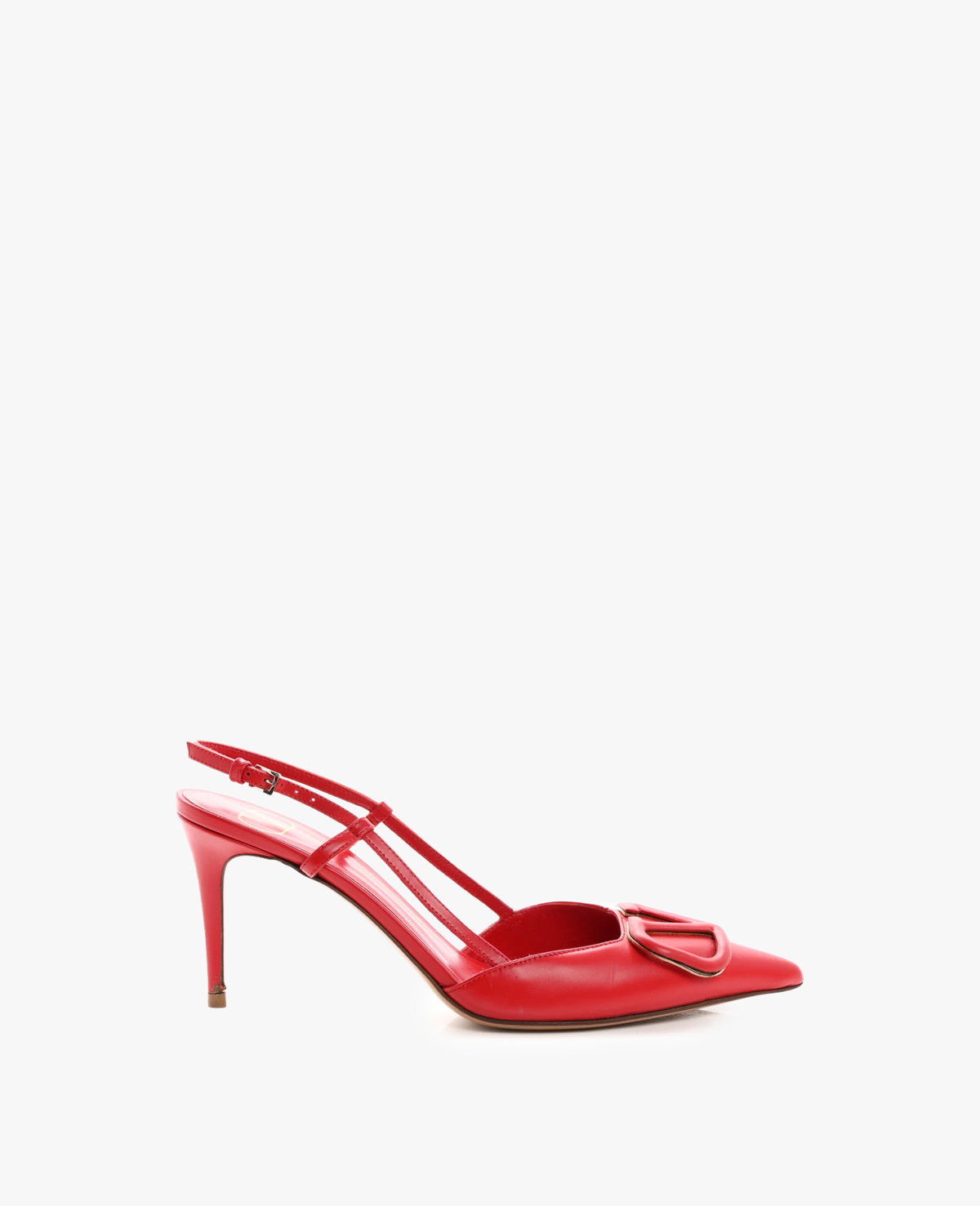 Valentino Vlogo Signature Slingback Red Pump