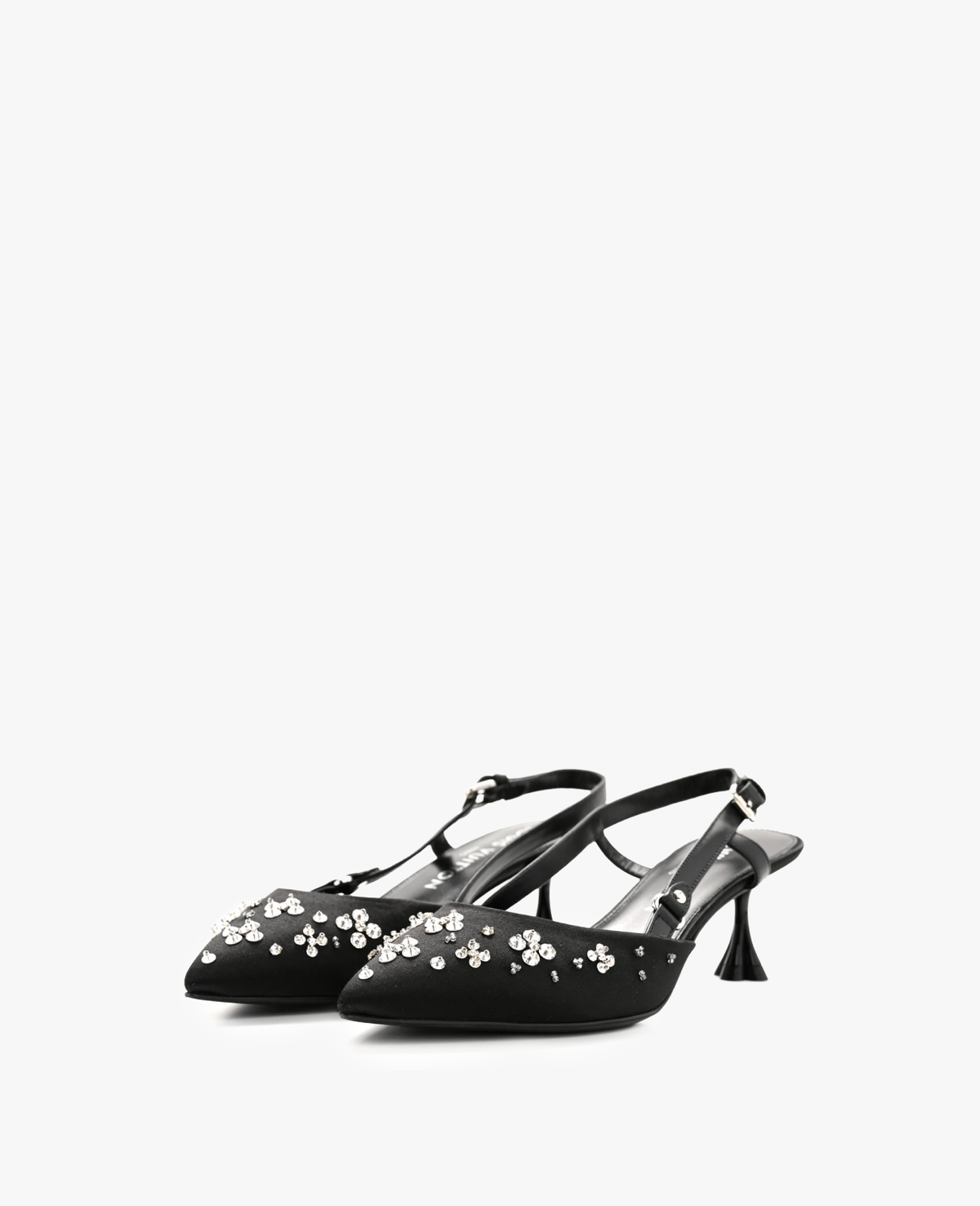 LV Mirage Blossom Slingback Pump Black