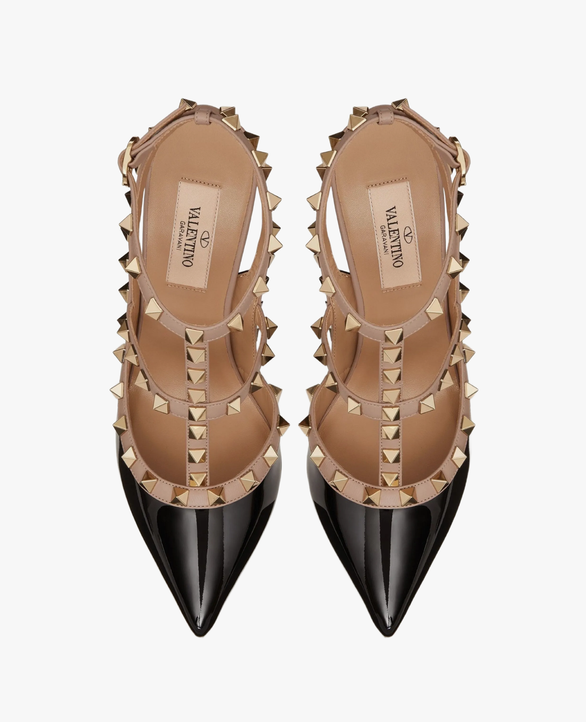 Valentino Rockstud Caged Black Pump