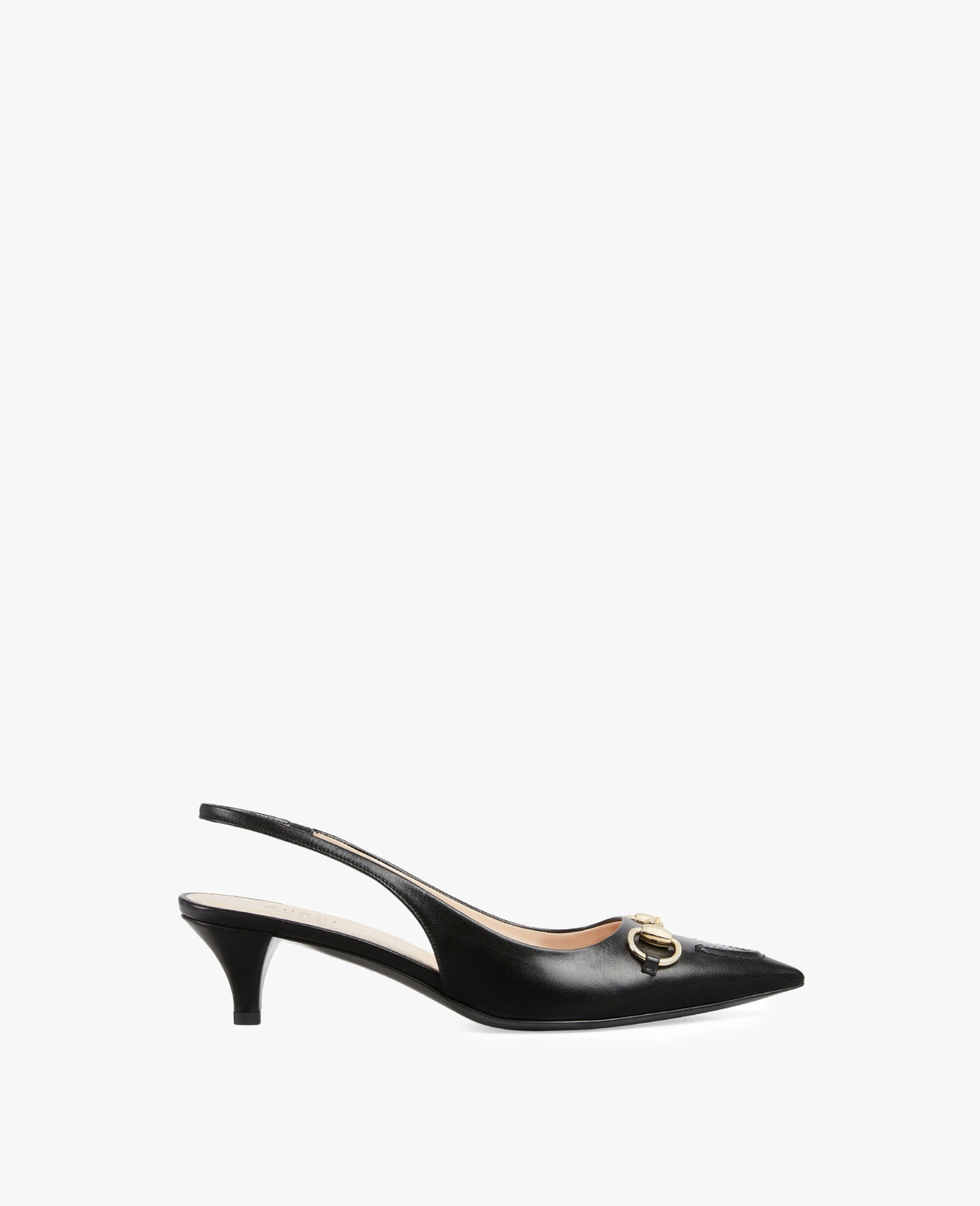 Gucci Horsebit Slingback Pump Black
