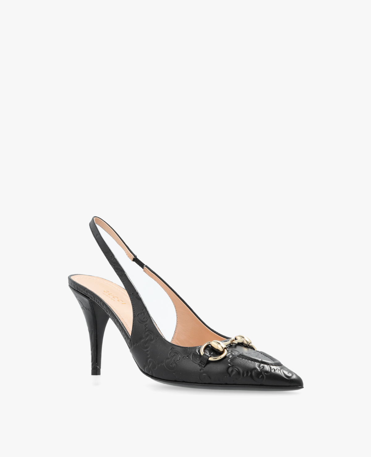 Gucci Black Horsebit Pump