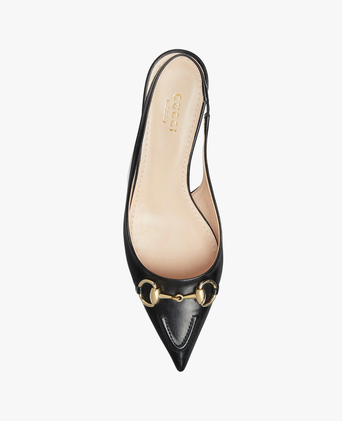 Gucci Horsebit Slingback Pump Black