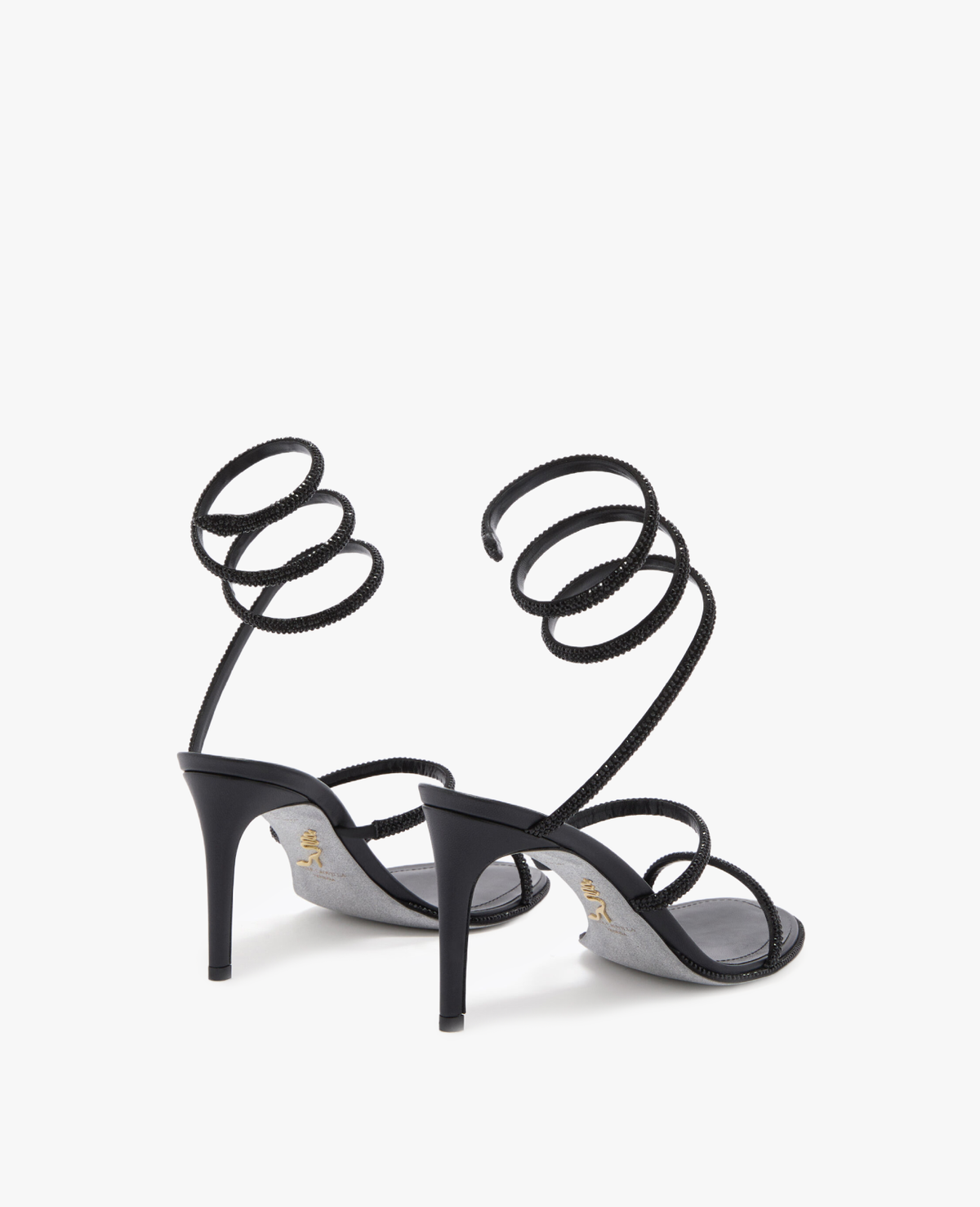 René Caovilla Cleo Black Sandal