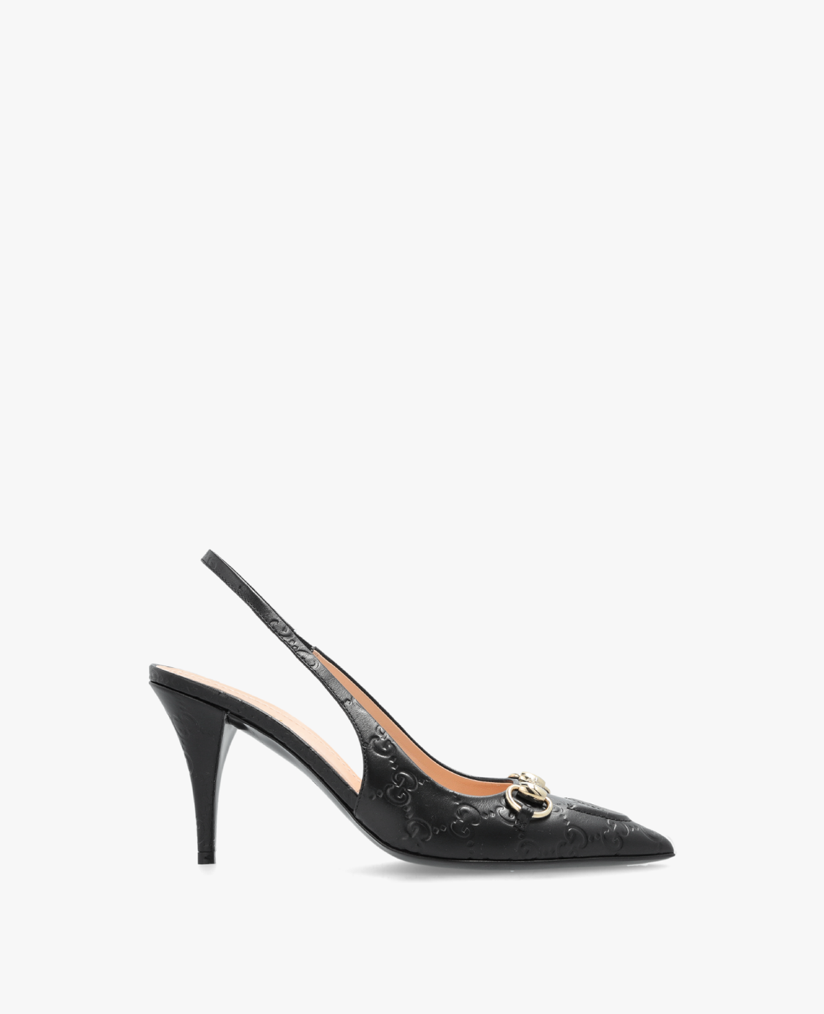 Gucci Black Horsebit Pump