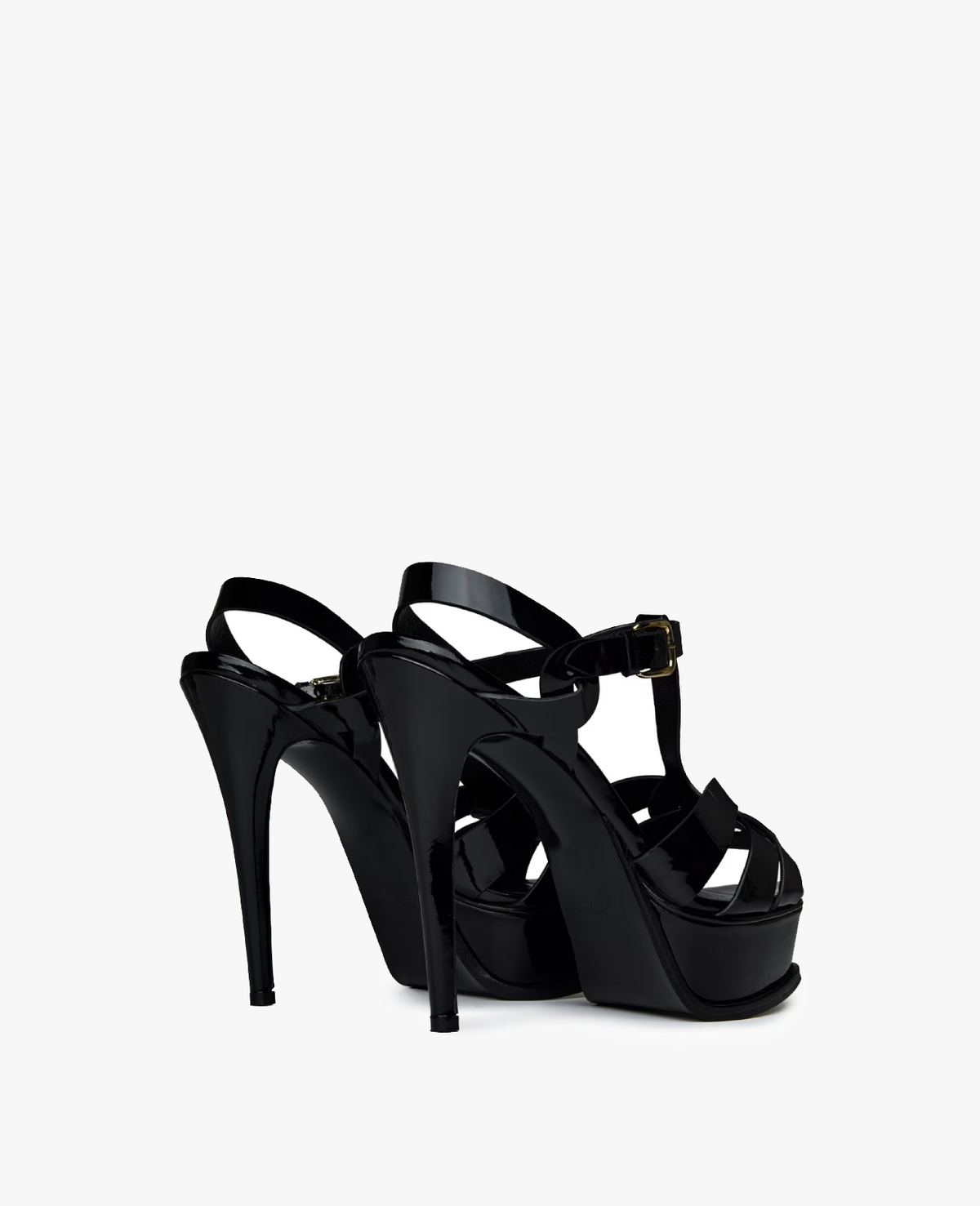 Saint Laurent Tribute Black Sandals