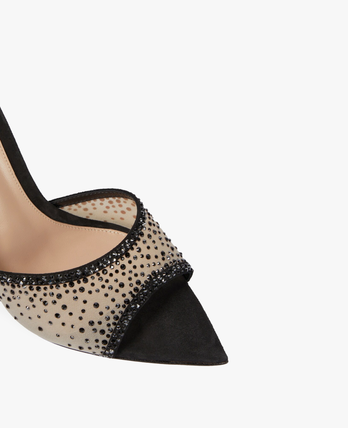 Gianvito Rossi Rania Mule 85 Black White