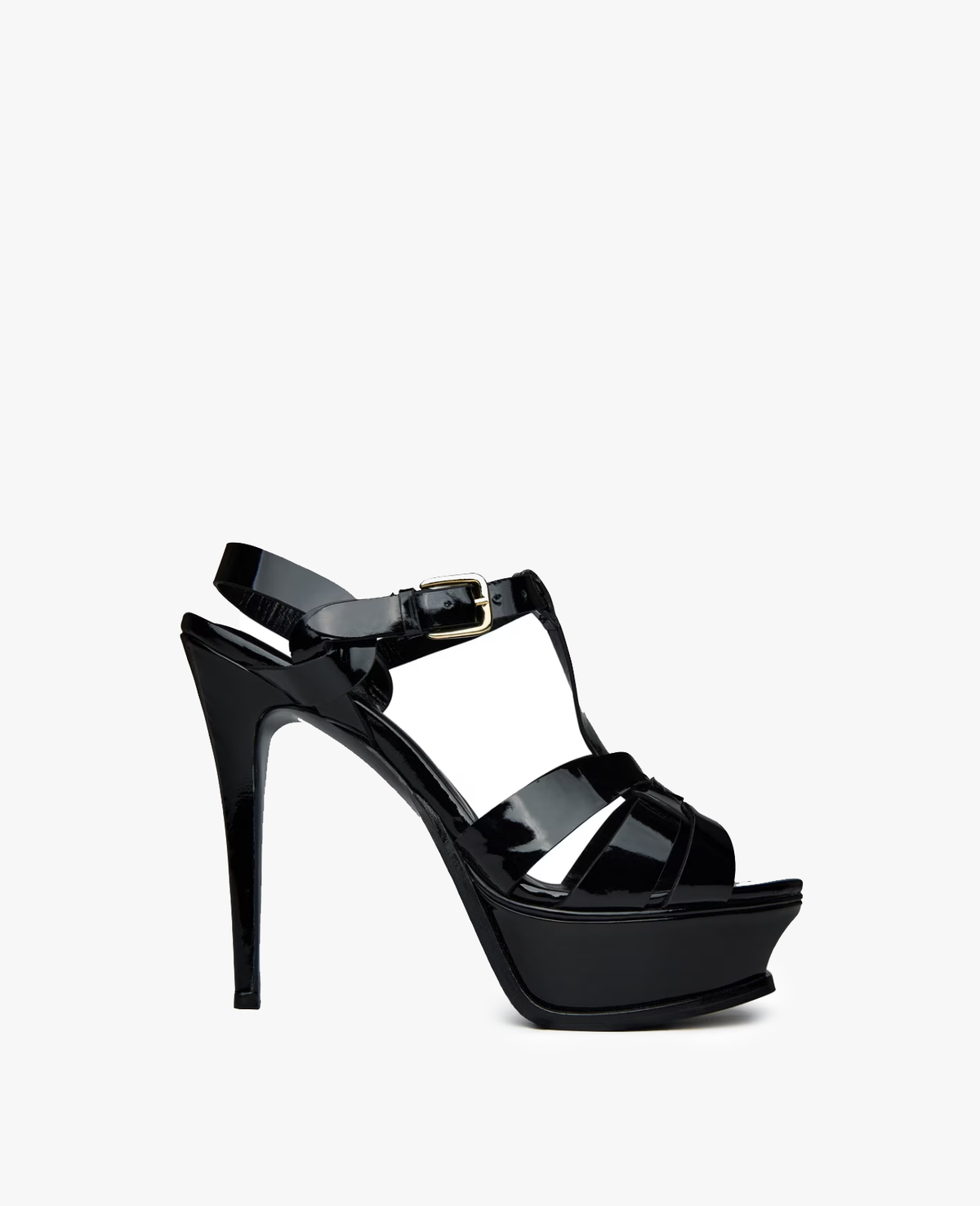 Saint Laurent Tribute Black Sandals