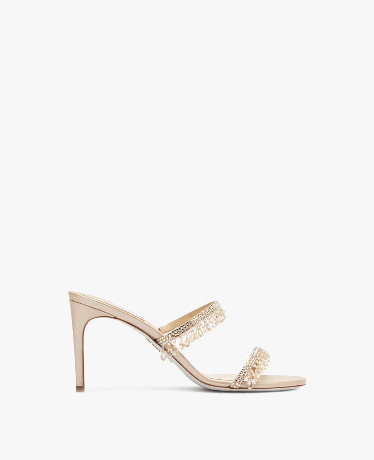 René Caovilla Chandelier Nude Mule 80 mm