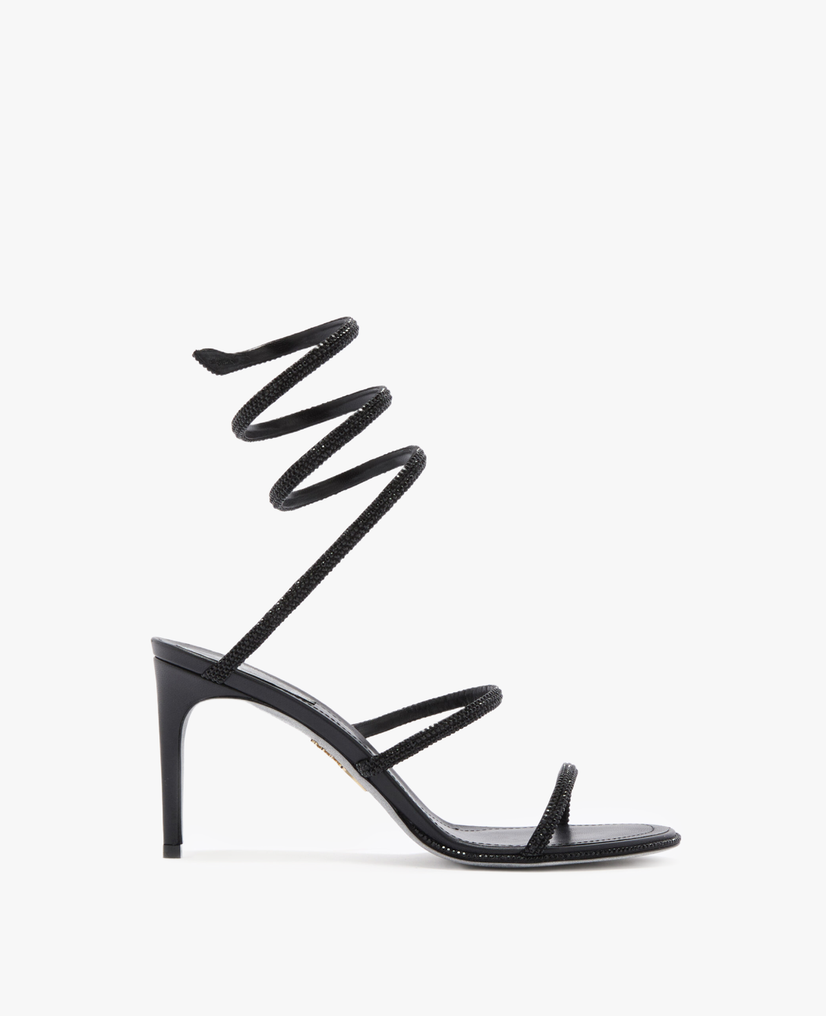 René Caovilla Cleo Black Sandal