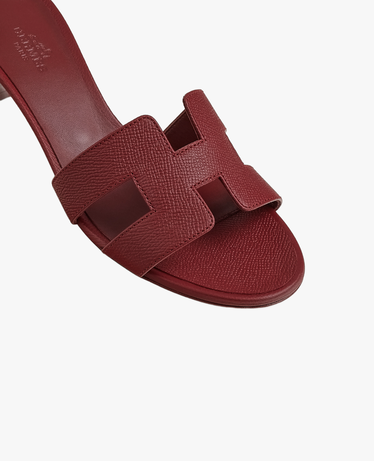 Hermes Oasis Sandal 50 mm Rouge H
