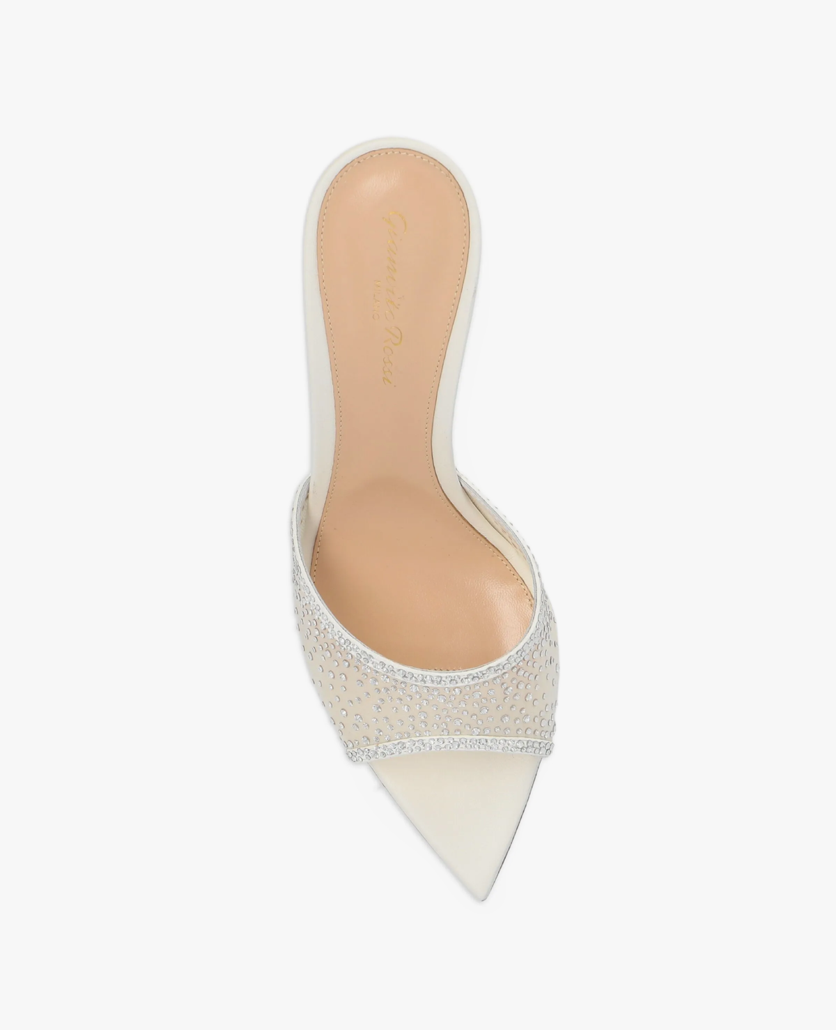 Gianvito Rossi Rania Mule 85 Off White
