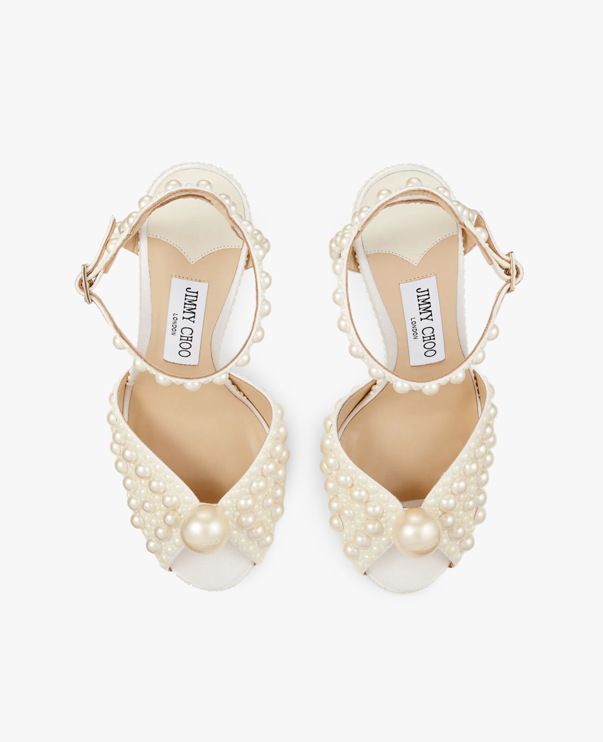 EnvyHeels Jimmy Choo Sacora 85 Bridal White