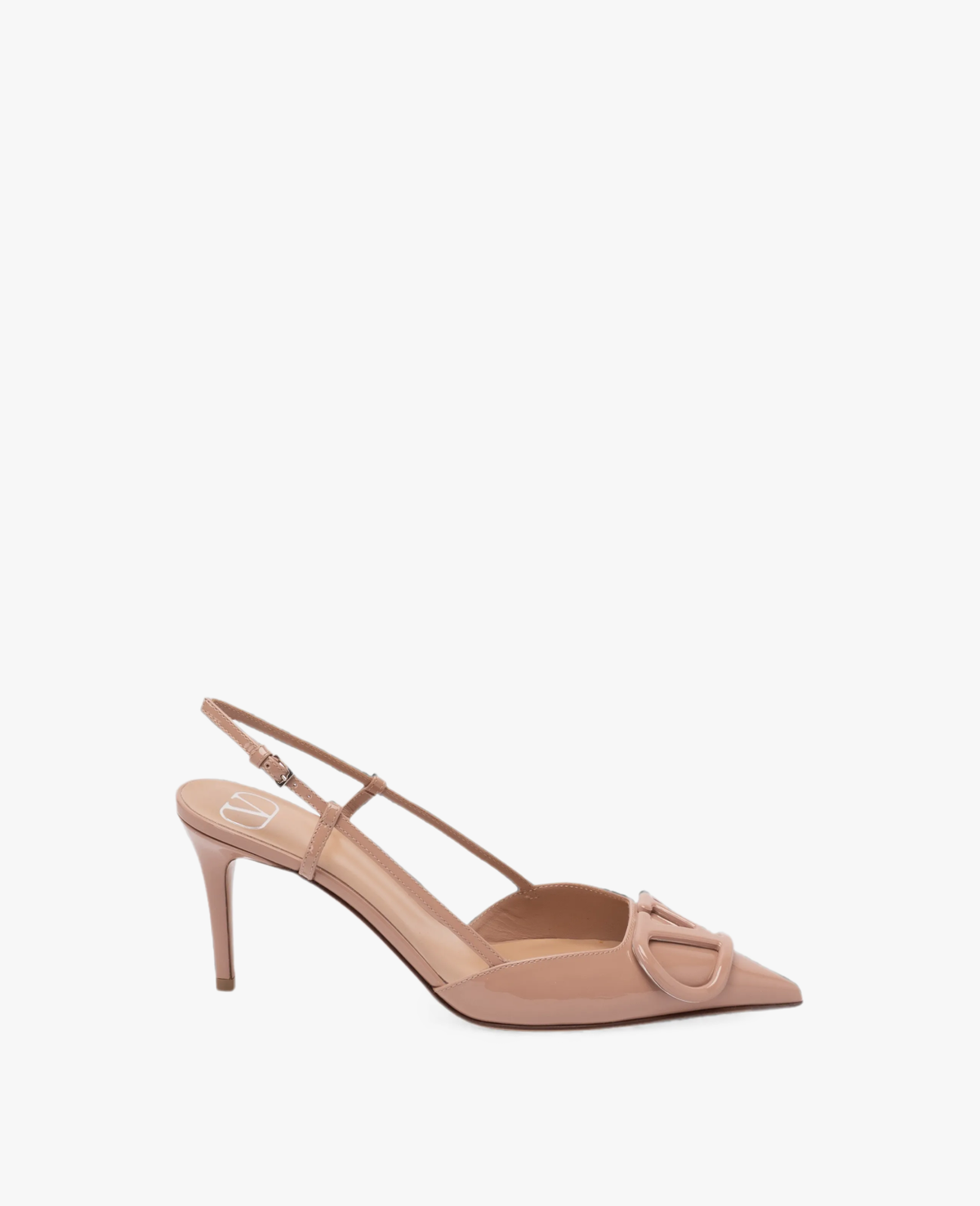Valentino Vlogo Signature Slingback Beige Pump