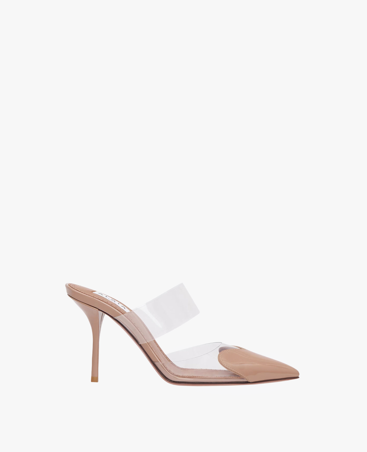 Alaïa Cœur Beige Heart Mules