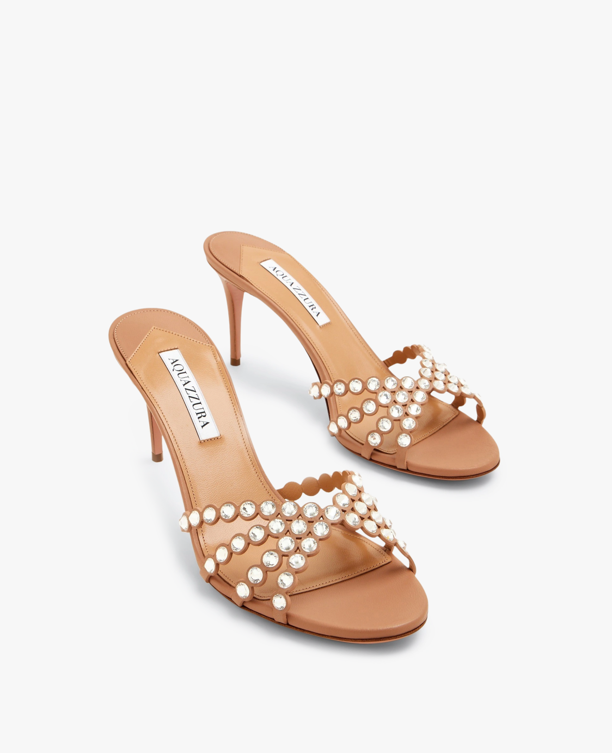 Aquazzura Tequila Mule 75 mm Pink