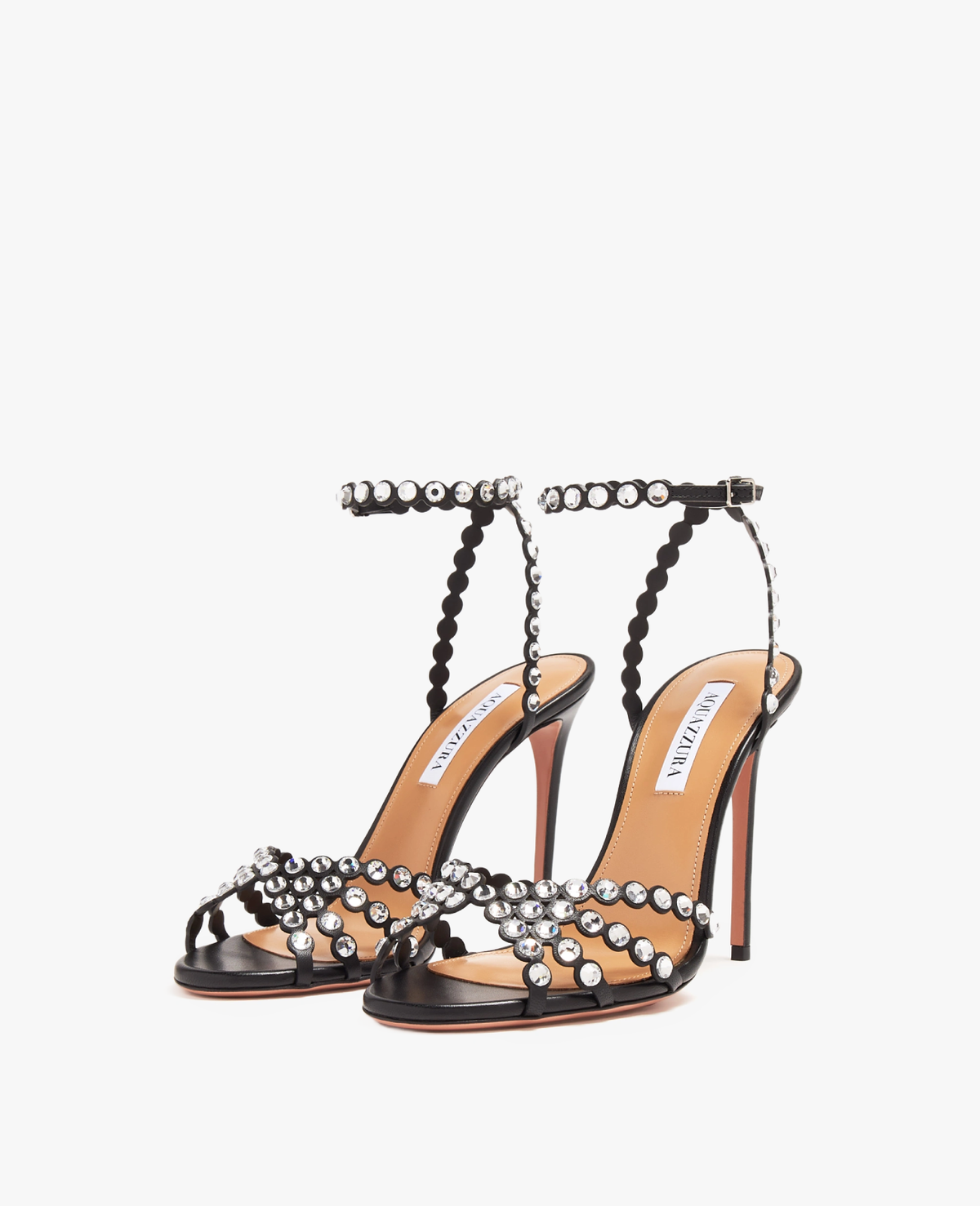 Aquazzura Tequila Sandal 105 mm Black