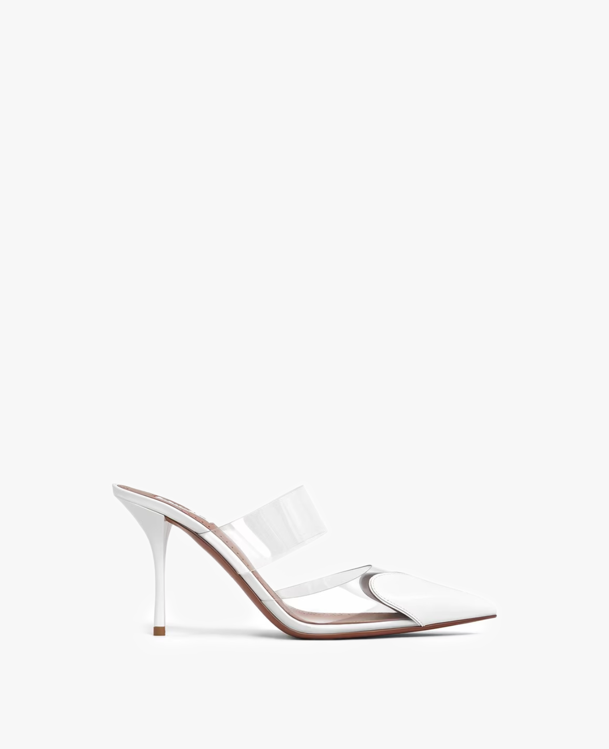 Alaïa Cœur White Heart Mules
